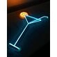 Martini With Lemon Neon Sign