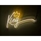 King Neon Sign