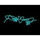 Hands Love Neon Sign