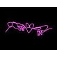 Hands Love Neon Sign
