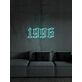 Gothic Style Numbers 1995 Neon Sign