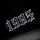 Gothic Style Numbers 1995 Neon Sign