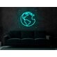 Earth Planet Neon Sign