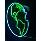 Earth Planet Neon Sign