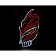 Demon Mask Anime Neon Sign