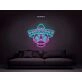 Calavera Neon Sign