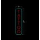 Vertical Tattoo Neon Sign
