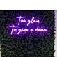 Too Glam To Give a Damn Neon Sign