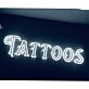 Tattoos Double Line Neon Sign