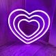 Double Heart – Led Neon Sign