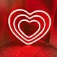 Double Heart – Led Neon Sign