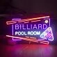 Pool Hall Billards Room Neon Sign