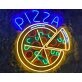 Pizza Slices Restaurant Neon Sign