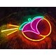 Peach Butt Neon Sign