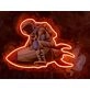 Moon Rider Astronaut Neon Sign