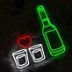 Korea Soju Neon Sign