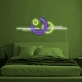 Galactic Moon and Planets Neon Sign
