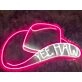 Cowboy Hat Neon Sign
