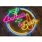 Cocktails and Beer Neon Sign