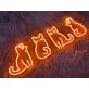 Cat Family Cat Lovers Neon Sign