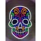 Calavera Skull Neon Sign