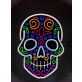 Calavera Skull Neon Sign