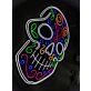 Calavera Skull Neon Sign