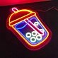 Boba Tea Bubble Tea Neon Sign
