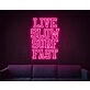 Live Slow Surf Fast Neon Sign