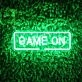 Game On Neon Sign