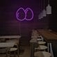 2 Eggs Neon Sign