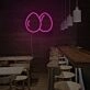2 Eggs Neon Sign