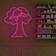 A Big Tree Neon Sign For Decor
