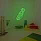 A Hole Astronaut Fly To The Moon Neon Sign