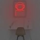 Astronauts Square Neon Sign