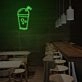 Bubble Milktea Drinks Neon Sign