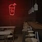Bubble Milktea Drinks Neon Sign