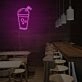 Bubble Milktea Drinks Neon Sign