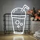 Bubble Milktea Drinks Neon Sign