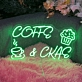 Coffee And Cake Neon Sign
