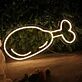 Crispy Chicken Leg Neon Sign