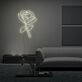 Handmade Roses Line Neon Sign