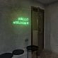 Hello Welcome Neon Sign