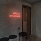 Hello Welcome Neon Sign