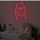 Hug Me Everyday For Couple Neon Sign