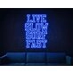 Live Slow Surf Fast Neon Sign