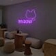 Meows Talk Neon Sign