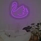 The Beautiful Sleep Swan Neon Sign
