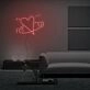 This Is A Beating Heart Neon Sign