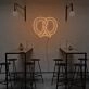 Yummy Butterfly Crisp Neon Sign